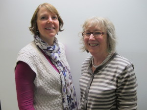 Dr Lisa Thomson and Jenni Blencowe