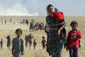 At least 5 million people were forcibly displaced from their homes in the first half of 2015