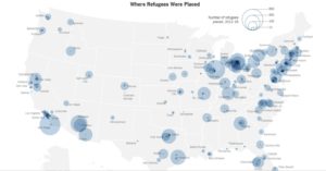 US refugees graphic